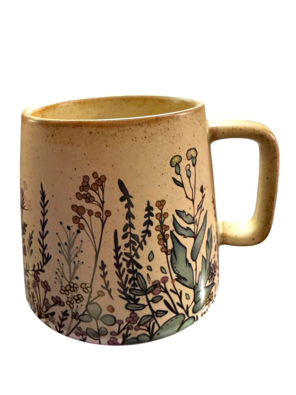 Artsy Em’s Designs Wildflower Floral Stoneware Mug